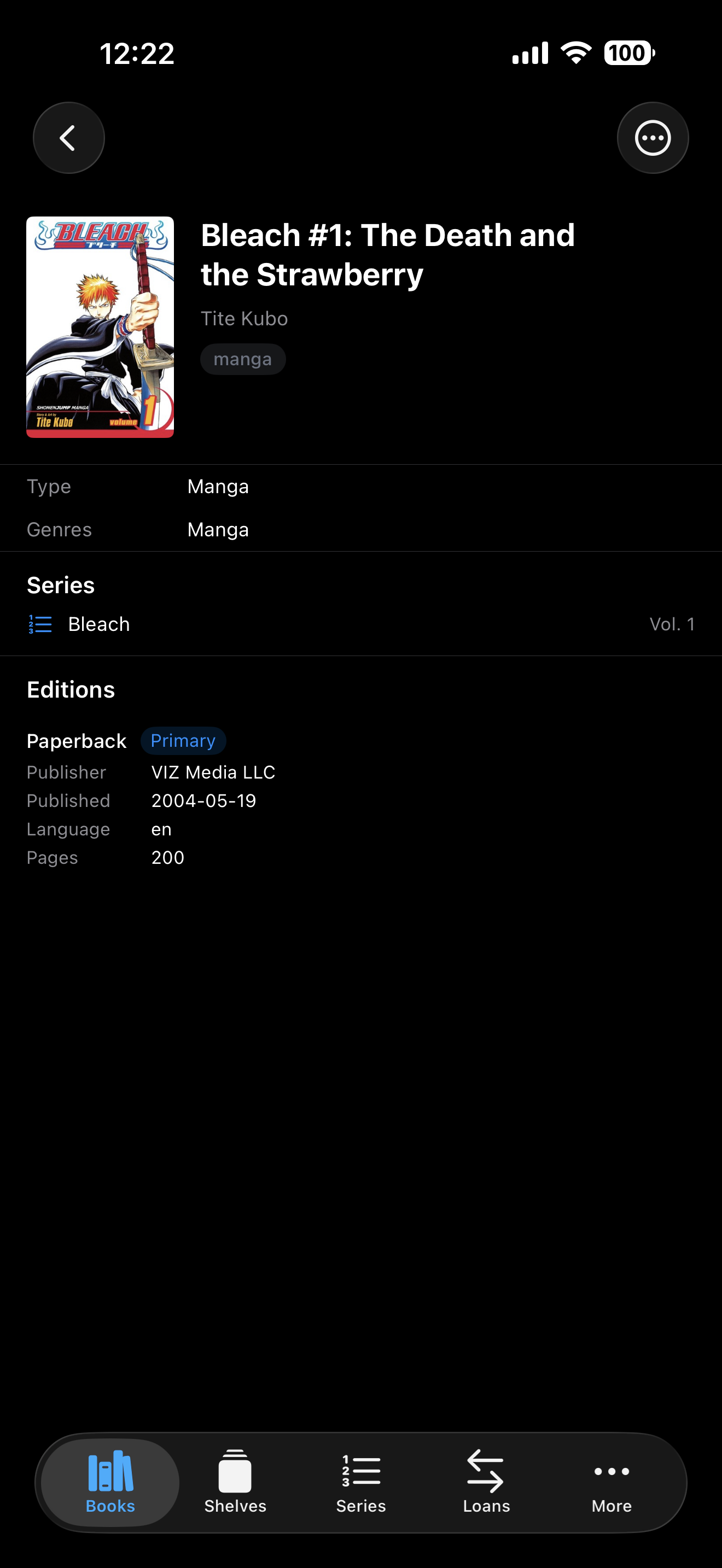 iOS book details